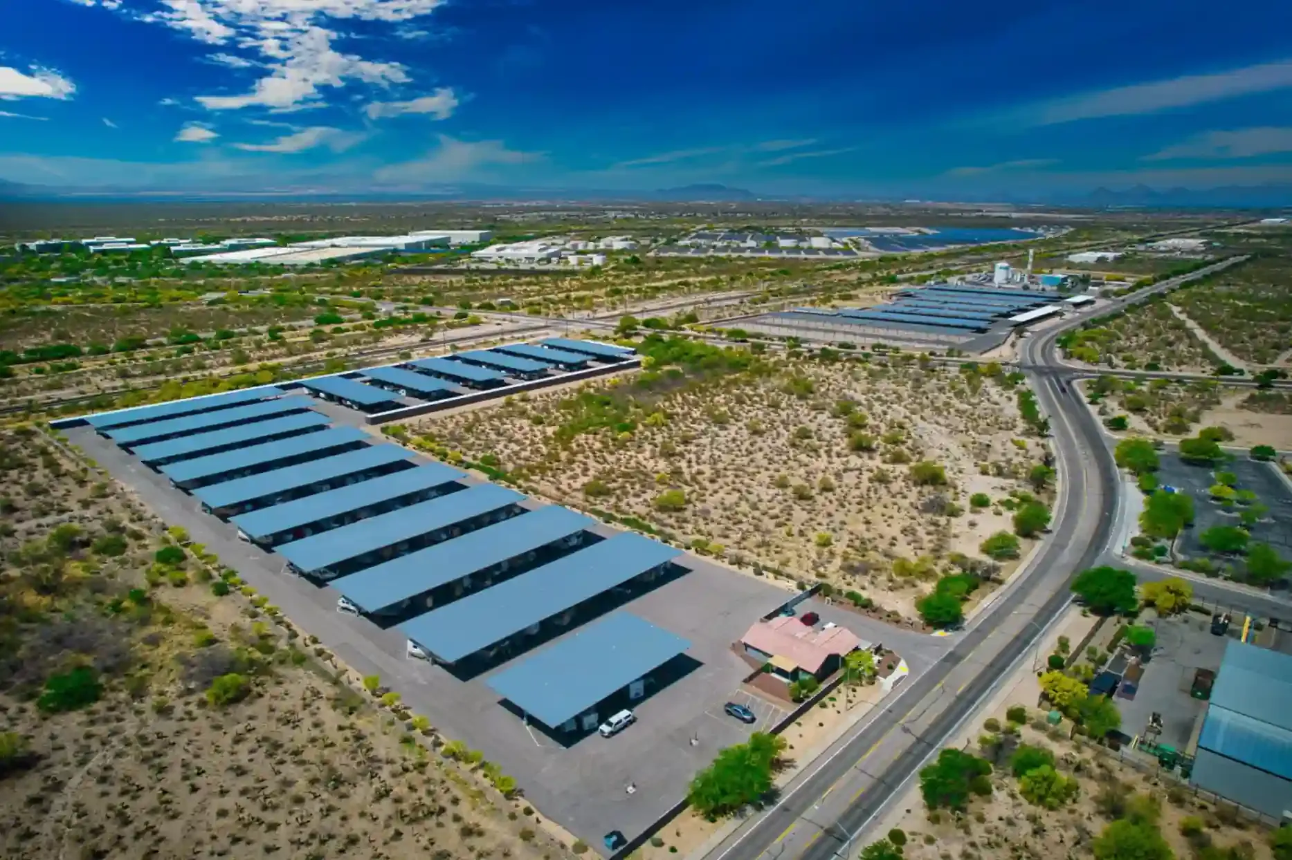 Honey Bee RV 9070 E. Old Vail Road covered parking