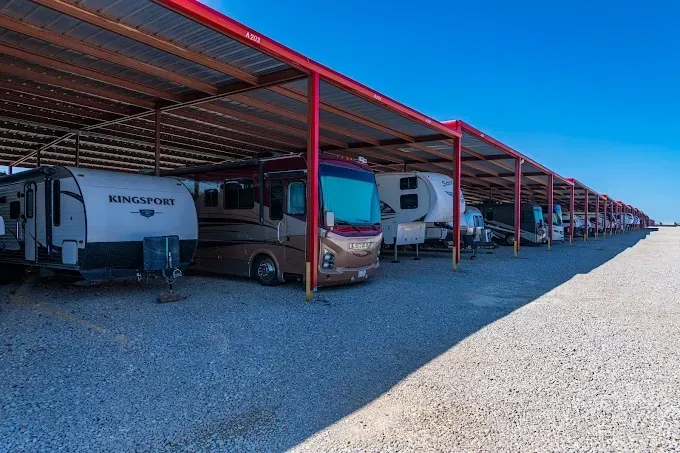 covered RV parking