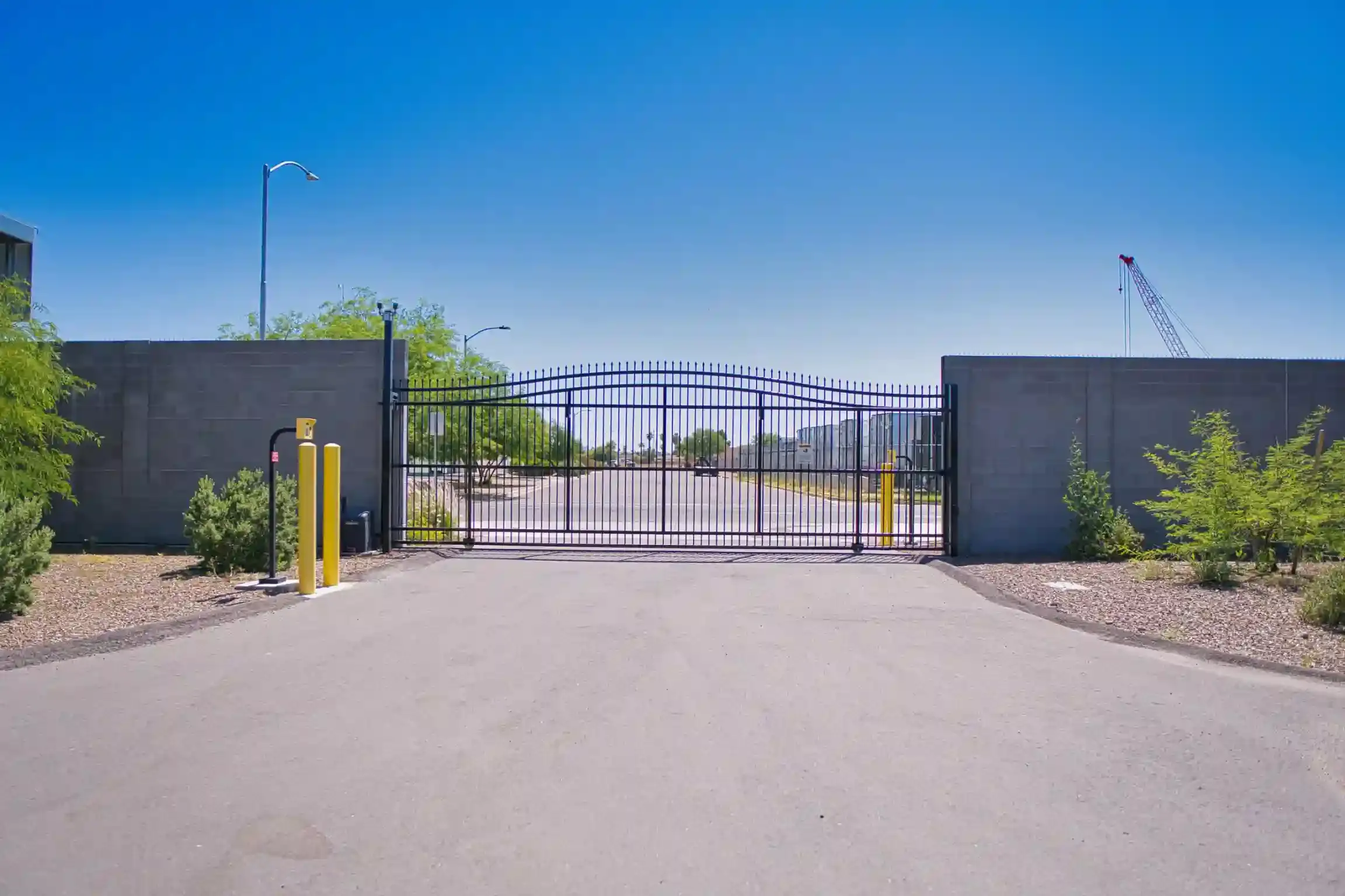 Honey Bee RV in Peoria secure gated entrance