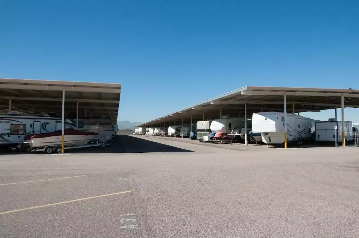 Honey Bee RV in El Mirage covered parking