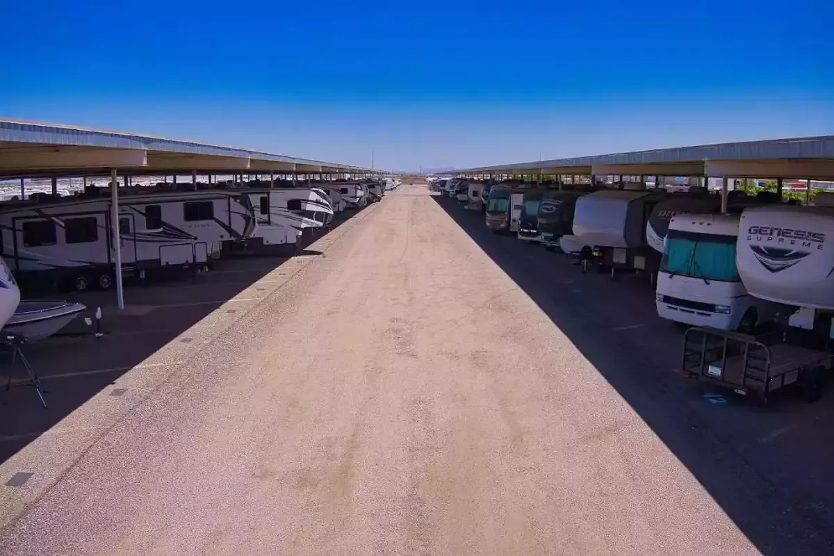 Honey Bee RV in El Mirage covered parking