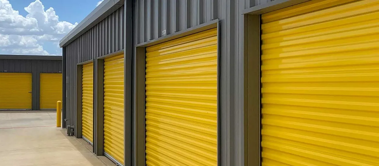 Drive up storage units