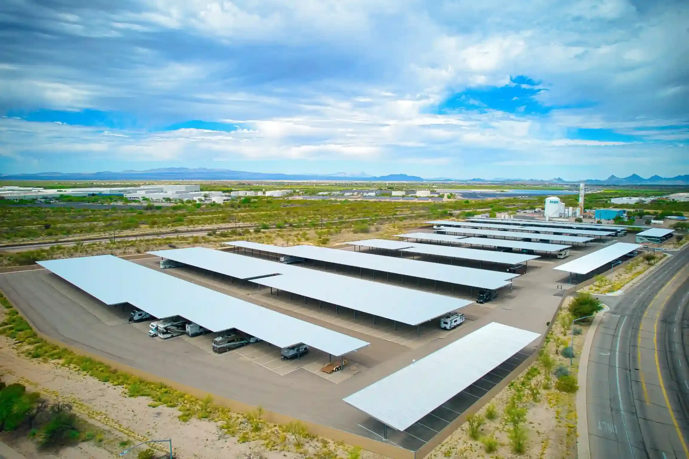 Honey Bee RV at 8800 E. Old Vail Road with covered parking